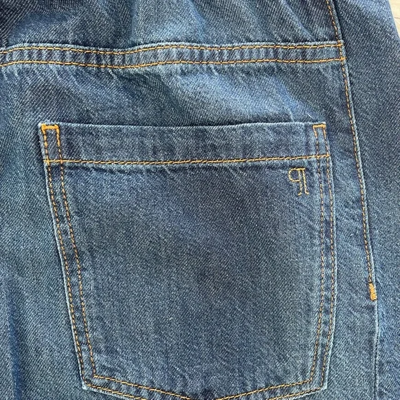 NWOT ~ Anthropologie Pilcro Drawstring Wide-Leg Jeans ~ MEDIUM - Picture 7 of 10